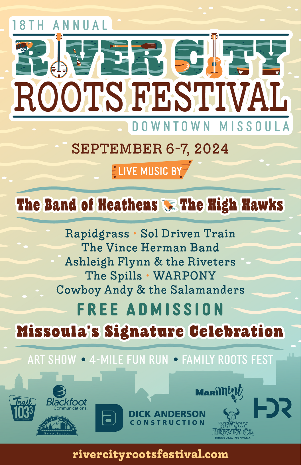 River City Roots Run Run Wild Missoula